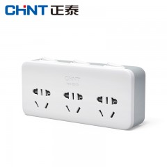 正泰 插座转换插头多孔无线排插一转多扩展多功能usb电源转换器 Sunrise6-1120