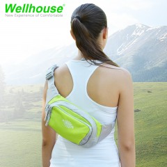 Wellhouse 户外休闲运动背包骑行跑步包多功能防水贴身手机包