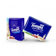 得宝 纸巾手帕纸无香迷你面巾纸餐巾纸4层加厚纸巾24包便携装