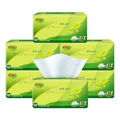 心相印 纸巾卫生纸抽纸巾3层150抽24包新老包装随机