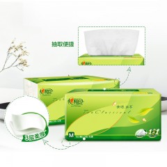 心相印 纸巾卫生纸抽纸巾3层150抽24包新老包装随机