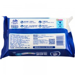 维达 卫生湿巾湿纸巾40片/包*4包整箱家庭套装洁厕纸