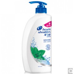 海飞丝 去屑护肤洗发水怡神冰凉型750ml（洗发露 新老包装随机）