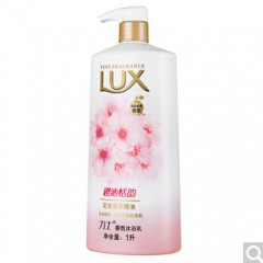力士 沐浴露爽肤沐浴乳 樱沁恬韵  1L 沐浴露