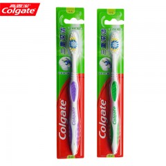 高露洁 牙刷 360三重深洁波浪形牙刷12支中毛 颜色 随机发货