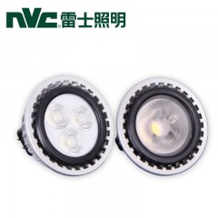 雷士照明 led灯杯12V插脚MR16COB射灯光源6/4WGU5.3卤素升级款灯泡