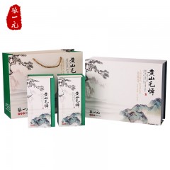 张一元 新茶绿茶 茶叶礼盒装春茶 黄山毛峰茶礼品250g