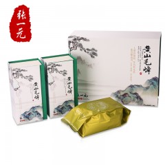 张一元 新茶绿茶 茶叶礼盒装春茶 黄山毛峰茶礼品250g