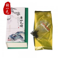 张一元 新茶绿茶 茶叶礼盒装春茶 黄山毛峰茶礼品250g