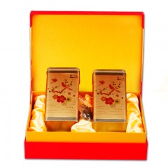 张一元 茉莉花茶 花茶茶礼  新茶花茶 喜上眉梢礼盒装 350g