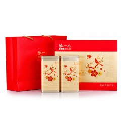 张一元 茉莉花茶 花茶茶礼  新茶花茶 喜上眉梢礼盒装 350g