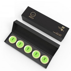 狮峰牌 西湖龙井茶叶明前特级悦品10g*5小罐便携礼盒装