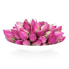 艺福堂 进口玫瑰花茶干玫瑰花草茶叶特级天然法兰西胎玫瑰花茶罐装