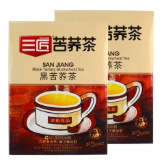 三匠 黑苦荞茶200g*2盒 四川凉山荞麦茶