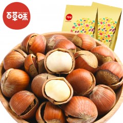 百草味 坚果零食炒货清香开口榛子180g干货休闲食品办公室小吃年货