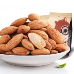 三只松鼠 巴木旦235g巴旦木杏仁坚果仁原味扁桃仁干果小吃