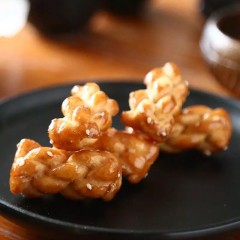 三只松鼠 零食黑糖味俏蛮腰麻花112g天津风味特色芝麻小麻花卷