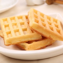 三只松鼠 华夫饼248gx2袋休闲零食小吃西式糕点奶香味面包