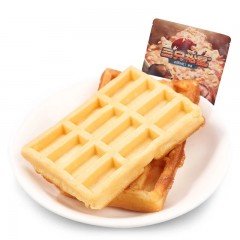 三只松鼠 华夫饼248gx2袋休闲零食小吃西式糕点奶香味面包