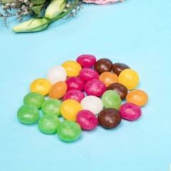 fillidutt/菲丽嘟 迷你糖豆罐装 水果汁味软糖 儿童糖果生日礼物
