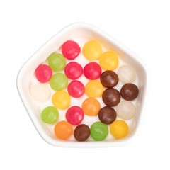 fillidutt/菲丽嘟 迷你糖豆罐装 水果汁味软糖 儿童糖果生日礼物