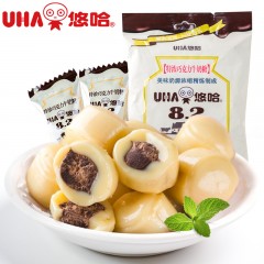 UHA/悠哈 特浓巧克力牛奶糖300g 味觉糖喜糖品牌糖果零食品