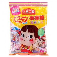 不二家 棒棒糖598g5袋100支组合款 14种水果牛奶味搭配装儿童零食