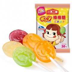 不二家 棒棒糖125gx5袋儿童糖果纸棒棒糖休闲零食结婚庆喜糖水果糖