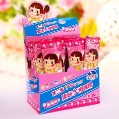 不二家 大棒棒糖280g盒装28支 美梅味休闲糖果零食品梅子味