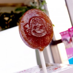 不二家 大棒棒糖280g盒装28支 美梅味休闲糖果零食品梅子味