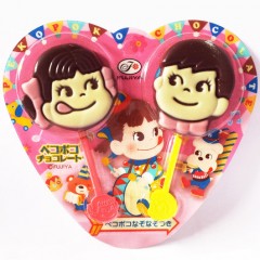 不二家 双棒巧克力24g/2支 日本进口巧克力棒棒糖卡通趣玩休闲零食