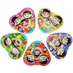 不二家 双棒巧克力24g/2支 日本进口巧克力棒棒糖卡通趣玩休闲零食