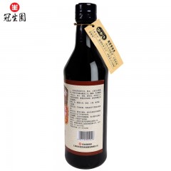 冠生园 好伴牌 露晒浓酱油 508ml*2瓶组合 玻璃瓶装