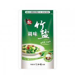 中盐 三和园竹盐250g 食用加碘盐