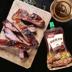 极美滋 黑椒烧烤酱110g 牛排牛扒烤肉酱即食蘸酱