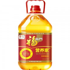 福临门 营养家5L非转基因玉米菜籽油稻米油花生油亚麻籽油调和油