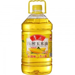 鲁花压榨玉米油5L*2