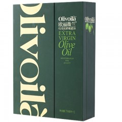欧丽薇兰 特级初榨橄榄油精装礼盒750ml*2