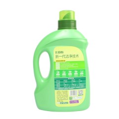 比亚 手洗机洗去污除菌消毒生物酶降解天然洗衣液 花香2KG