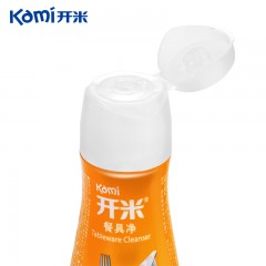 开米 浓缩无香餐具净 中性不伤手实际无毒级kami洗洁精350g*3