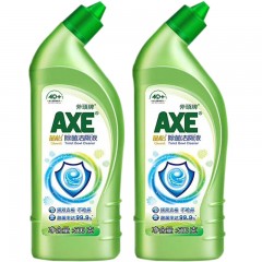AXE/斧头牌 马桶洁厕灵洁厕剂500g*2瓶除菌去垢卫生间清洁厕液