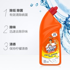 威猛先生 洁厕剂洁厕液(柠檬草香) 600g 清洁去污除菌洁厕灵5合1