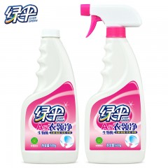 绿伞 衣领净组合套装喷雾型500g*2瓶+衣领净瓶补500g*2袋洁净护衣
