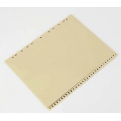 富得快 FD3100塑料 分类索引卡 PVC数字1-31页分页纸隔页纸分类纸