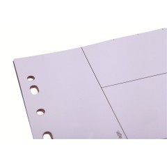 易达/Esselte  56102（100199）纸质分类索引  五色索引 分页纸