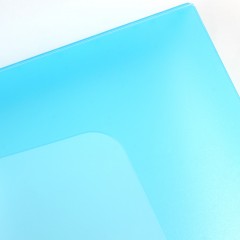 富得快 HY3004 A4 3寸档案盒 55mm透明文件盒 资料盒