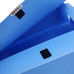 富得快 HY3075 A4档案盒 背宽75MM档案盒 4寸资料盒 档案文件盒