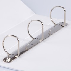 富得快 带孔插袋文件夹 A4 白夹 2孔3孔4孔文件夹 打孔夹/活页夹