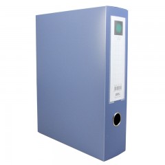 得力 5604档案盒 塑料文件盒 A4厚档资料夹子 收纳盒