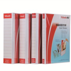 易达/Esselte  503430 加插封面文件夹A4 3孔 1.5寸文件夹
